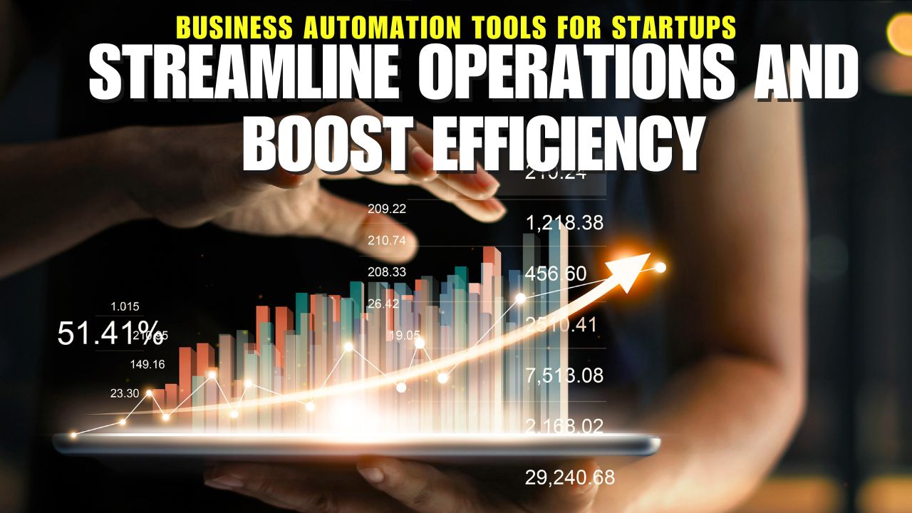 Business Automation Tools for Startups Streamline Operations and Boost Efficiency